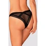 Трусики Obsessive Estiqua black M/L: Декор Кружево