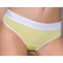 Спортивные трусики-стринги Passion PS007 PANTIES yellow, size M