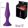 Анальная пробка на присоске MAI Attraction Toys №32 Purple S: Для кого Унисекс