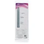 Великий пластиковий вібратор XXL Massager Platinum, 25x4 см, сріблястий: Тип управління Поворотний реле