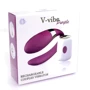 Вібромасажер для пар з пультом дистанційного керування - Boss Series V-Vibe Purple USB 7 Function, BS6200002: Призначення Для точки ДЖИ