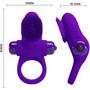 Віброкільце LYBAILE Pretty Love Vibrant Penis Ring II Purple фото 7