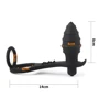 Анальная пробка с эрекционным кольцом и вибрацией LoveToy Ass Rasca Prostate Plug Combo Vibrating Black: Тип Анальные пробки