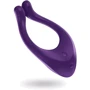Вибратор для пар Partner Multifun 1 Lila, 3 независимых мотора, многофункциональный: Тип управления Кнопочное