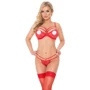 Комплект белья SoftLine - Janet, М (red)