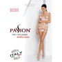 Бодістокінг Passion BS089 white: Візерунок Однотонный