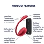Віброяйце Satisfyer Shiny Petal Connect App: Тип і форма Виброяйцо