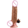 Насадка на член LoveToy Pleasure X-Tender Vibrating Penis Sleeve Add 2" Brown: Наличие вибрации Есть
