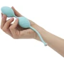 Роскошные вагинальные шарики PILLOW TALK - Frisky Teal с кристаллом Сваровски: Особенности Соединены между собой, Влагозащищенные