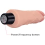 Реалістичний вібратор LoveToy Real Softee Vibrator Flesh 7": Тип і форма У вигляді члена