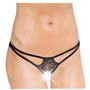 Женские стринги SoftLine G-String (2454) Вlack, S-L