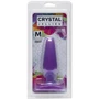 Анальная пробка Doc Johnson Crystal Jellies Butt Plug Medium (фиолетовый): Для кого Унисекс