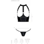 Комплект белья с открытой грудью Passion GENEVIA SET WITH OPEN BRA Black S/M: Вид Комплекты