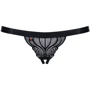 Трусики-стрінги Obsessive 828-THC-1 black S/M: Вид Трусы
