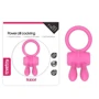 Эрекционное виброкольцо LoveToy Power Clit Cockring, Pink: Производитель LOVETOY
