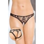 Трусики SoftLine Thongs 2457, S/M (чёрные): Для кого Для женщин