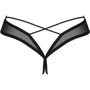 Трусики Obsessive Roxelia crotchless thong M/L: Фактура Сетка
