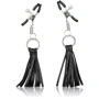 CalExotics Playful Tassels Nipple Clamps зажимы для сосков с кисточками, черный: Производитель California Exotic Novelties