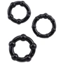 Набор эрекционных колец Chisa GK Power Beaded Cock Rings Black