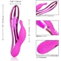 CalExotics DazzLED Radiance - вібратор кролик з LED підсвічуванням, 12.75x3.25 см: Довжина, см 12.75