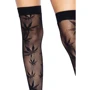 Чулки Leg Avenue 420 Net thigh highs Black: Вид Чулки