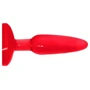 Анальная пробка на присоске Butt plug, BI-017001 Red: Тип Анальные пробки
