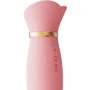 Вібратор з підігрівом та вакуумною стимуляцією клітора Zalo - ROSE Vibrator Strawberry Pink: Тип і форма Кролик