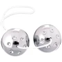 Вагинальные шарики Seven Creations Plastic Balls (серебристые)