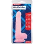Фаллоимитатор Chisa Hi-Rubber 7.7" Dildo Pink: Мошонка Есть