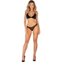 Комплект Obsessive Latinesa 2-pcs set Black, XS/S: Застосування На тело