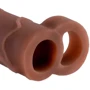 Удлиняющая насадка Pipedream Perfect 2" Extension with Ball Strap (коричневый): Наличие вибрации Нет