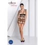 Бодістокінг Passion BS089 black: Фактура Сетка