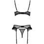 Комплект ECO Passion KERRIA SET WITH OPEN BRA black S/M: Вид Комплекты