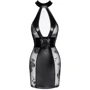 Сукня Noir Handmade F238 Short tulle dress with powerwetlook inserts Вlack, M: Розмір M