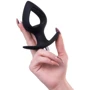Анальная пробка с вибрацией Toyfa POPO Pleasure Anal Plug Cordis M Vibro Black: Тип Анальные пробки
