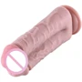 Подвійний дилдо для секс-машин Hismith 8.5” Two Cocks One Hole Silicone Dildo