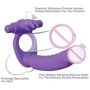 Насадка для двойного проникновения Silicone Double Pene Rabbit: Материал Силикон
