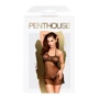 Эротический пеньюар и трусики Penthouse ALL YOURS (черный, M/L): Применение На тело