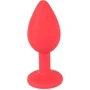 Анальна пробка Orion - Colorful Joy Jewel Red Plug Small: Матеріал Силикон