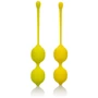 CalExotics Kegel Training Set Lemon вагінальні кульки, 9.5x3.25 см: Для кого Для жінок