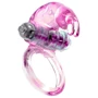Эрекционное кольцо c вибрацией BOSS Series Rabbit Vibro Cock Ring Pink