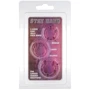 Набор из 3 шт эрекционных колец STAY HARD - Three Rings Pink, 3000004691