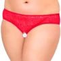 Женские стринги SoftLine String 2467 Plus Size, XXXL (red)