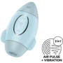 Вакуумний вібратор Satisfyer Mission Control Blue