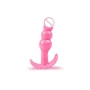 Анальная пробка с шариками Brazzers QF060, 10х2.5 см