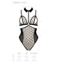 Боди Passion DOMINICA BODY beige/black L/XL: Фактура Сетка