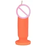 Свічка LOVE FLAME - Dildo S Orange Fluor, CPS04-ORANGE
