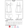 Облегающая еротична сорочка Obsessive 827-CHE-3, S / M: Для кого Для жінок