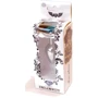Анальная пробка с кристаллом BOSS of TOYS Boss Series - Jewellery Silver Heart PLUG Light Bluer S, BS6400049 фото 7