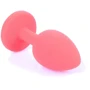 Анальная пробка Boss Series - Jewellery Red Silicon PLUG Small Blue (BS6400080): Материал Силикон